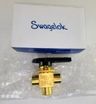New Swagelok (B-45XF8) Brass 1-PIECE 40 Series 3-WAY Ball Valve, 1/2 Inch. Fixed Price $141.47.