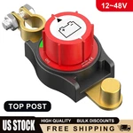 275A Battery Disconnect Switch Clamp Top Post 12V-48V For Car Truck Rv. Fixed Price $12.29.