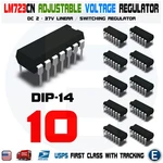 10PCS LM723CN DIP-14 Ic Adjustable Voltage Regulator 2-37V UA723 UC723CN. Fixed Price $8.98.