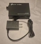 Tp-link MC200CM Gigabit Sfp To RJ45 Fiber Media Converter Black. Fixed Price $22.00.