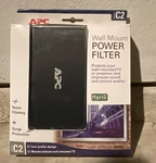 Apc C2 Wall Mount Power Filter Surge Protector Outlets 5FT Cable 1800J 120V. Fixed Price $200.00.