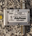 Polyphaser DGXZ+15NFNF-A Tnc F/f Coaxial Rf Surge Protector, 800MHZ 2.5GHZ. Fixed Price $19.99.