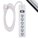 6-OUTLET Surge Protector 10 Ft Extension Cord Power Strip 800 Joules Flat .... Fixed Price $29.03.