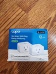 Tp-link Tapo Smart Plug Mini, Matter Compatible, With Alexa, Google. Fixed Price $30.00.