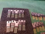 LM337T Mot Adj Output Negative Voltage Regulator 1.5A Gold Leads Lot Of Each. Fixed Price $15.00.