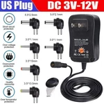 Universal Ac To Dc 3V 12V Adjustable Power Adapter Supply Charger Electronics. Fixed Price $11.99.