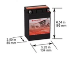Power Sonic PTX14AHL-BS 210CCA Battery (replacement) By Sigmastek. Fixed Price $43.99.