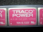 Ten 8-1222 Traco Power Isolated Dc/dc Converter. Fixed Price $29.00.