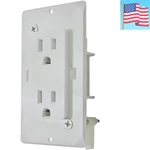 Valterra White Speed Box Receptacle With Cover. Fixed Price $31.04.