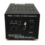 Model TC-500E Up/down Converter Max. Watts (va). Fixed Price $34.95.