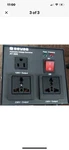 Seyas AT-500 Automatic Voltage Converter 120V 230V Watt. Fixed Price $19.99.