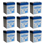 Power-sonic PS-1250 5AH Sla Battery Volt F2 Terminal 9 Pack. Fixed Price $134.99.