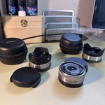 Sony 16MM F/2.8 Pancake Lens + Ultra Wide & Fisheye Converters Bundle With Case. Fixed Price $299.99.