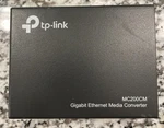 Tp-link MC200CM Gigabit Multi-mode Media Converter. Fixed Price $15.99.