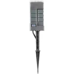 Ge Ultrapro Outdoor Plug-in Digital Yard Stake 6 Grounded Outlets 19" Cord New. Fixed Price $26.88.