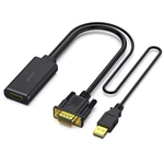 Vga Hdmi Adapter, 1080P Converter With Audio From Computer/laptop Source. Fixed Price $19.94.