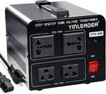 Yinleader 2000W Voltage Converter TRANSFORMER(110V To 220V. Fixed Price $106.52.