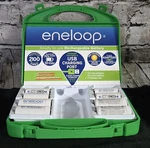 Eneloop Battery Adapter Set 4X'S "c" & "d" W/case. Fixed Price $18.00.