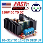 150W Dc-dc 10-32V 6A Adjustable Step Boost Power Supply Converter Module. Fixed Price $9.99.