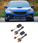 Fit 16-21 Honda Civic Oem Led Headlights To Alpharex Conversion Harness Adapters. Fixed Price $68.00.