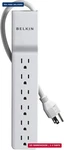 Belkin 6-OUTLET Home And Office Power Strip Surge Protector, 4FT Cord. Fixed Price $25.94.