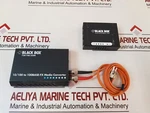 Black Box 10/100 To Base-fx Media Converter Switch Dc 12V/ 1A. Fixed Price $121.00.