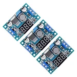 3 Pack LM2596 Voltage Regulator With Digital Display. Fixed Price $24.79.