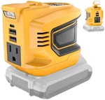 Convertidor 200W Dc Ac 110V Compatible Bater 20V Usb Y Luz Led, Nuevo. Fixed Price $49.68.