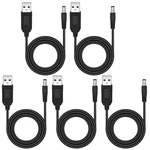Dafurui Usb Power Supply Adapter Cable 5PCS 5V To 12V 2.0 Male Dc 5..... Fixed Price $12.43.