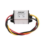 Drok Waterproof Dc Buck Converter Voltage Regulator 8-22V 3-15V 12V 3A. Fixed Price $24.49.