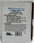 Rk Electronics RCY6A-30V Transient Voltage Filter. Fixed Price $54.77.