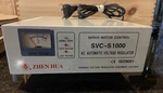 Automatic Voltage Regulator For Sensitive Electronics SVC-S1000 Zhen Hua Euro. Fixed Price $142.21.