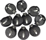 10PCS 3V CR2032 CR2025 CR2016 Coin Cell Battery Holder Case Black. Fixed Price $11.50.