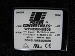 (1) Power Convertibles WPN20R48S05 48V Input 5V Output Watt Dc/dc Converter. Fixed Price $21.99.