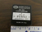 Ipi International Power Devices Dc-dc Converter 5VDC 12VDC Out 830MA Nos. Fixed Price $19.95.