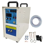 Intbuying High Frequency Induction Heater Heating Furnace Machine 15KW 220V. Fixed Price $1310.00.