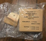 James KS-22696 L6 Plug-in Power Supply Transformer Ac Adapter 12V Dc 200MA. Fixed Price $25.00.