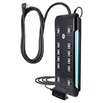 Ultrapro 12 Outlet Surge Protector, Tethered Usb Ports, 11824 - Black. Fixed Price $54.63.