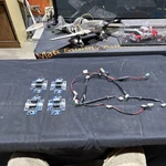 Powin Energy Circuit Board With Wiring Harness For Big 8 Cell Lithium Batteries. Fixed Price $89.99.