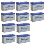 Power-sonic 10PACK 12V 9AH Sla Battery Replaces CP1290 6-DW-9 HR9-12 PS-1290F2. Fixed Price $249.99.