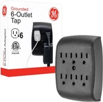 Ge 6-OUTLET Extender Wall Tap, Grounded Adapter, Charging Station, 3-PRONG, Secu. Fixed Price $12.44.