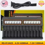 Versatile Battery Charger For Aaa 14500 16430 - Charges 3.7V Lithium An. Fixed Price $42.00.