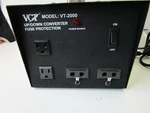 Vct VT-2000 Converter Transformer Weighs 30LBS.. Fixed Price $125.00.