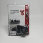 Ge Universal Ac Adapter & Battery Eliminator Up 300MA. Fixed Price $9.50.