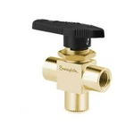 Swagelok B-45XF8 Brass 1-PIECE 40 Series 3-WAY Ball Valve Fnsp. Fixed Price $586.32.