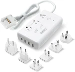 2000W Travel Voltage Converter For Hair Dryer & 200W 220V To 110V Cu. Fixed Price $125.99.