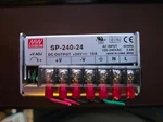 Mean Well SP-240-24 Power Supply 24V 10A 240W Ac/dc Switching Psu. Fixed Price $20.00.