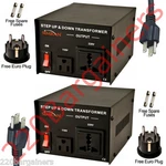 2X 100 Watt Step Up Down Transformer 220V 110V. Fixed Price $58.95.