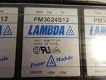 Pn# PM30-24S12 Lambda Dc/dc Converter. Fixed Price $49.95.