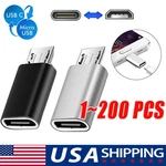 200X Type Female To Micro Usb Port Converter Charge Data Sync Adapter Lot. Fixed Price $63.69.